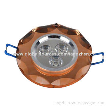 3W LED spot light, LED crystal ceiling spotlights energy-saving lamps light backdrop